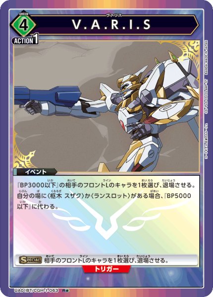 画像1: UA01BT/CGH-1-063 R★　V.A.R.I.S (1)