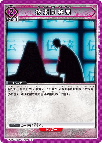 画像1: UA08BT/BLC-1-063 C　技術開発局 (1)