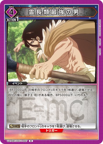 画像1: UA14BT/DST-1-067 R　霊長類最強の男 (1)
