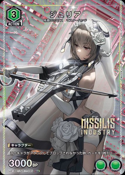 画像1: UA18BT/NIK-1-085 U★ ジュリア【パラレル】 (1)