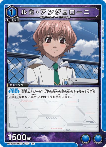 画像1: UA36BT/MCR-1-059 U ルカ・アンジェローニ (1)