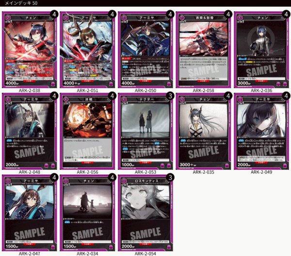 画像1: 【紫】アーミヤ＆チェンデッキ　 (1)