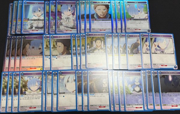 画像1: 【デッキ買取品】✨STレム入り✨レム＆スバルデッキ (1)