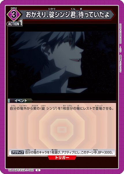 画像1: おかえり、碇シンジ君。待っていたよ　C (1)