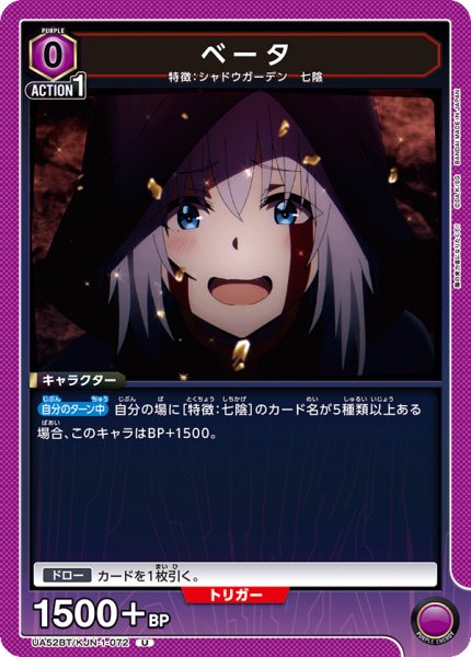 画像1: ベータ U (1)