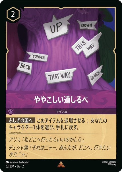 画像1: ややこしい道しるべ【JA2 R】(67/204) (1)