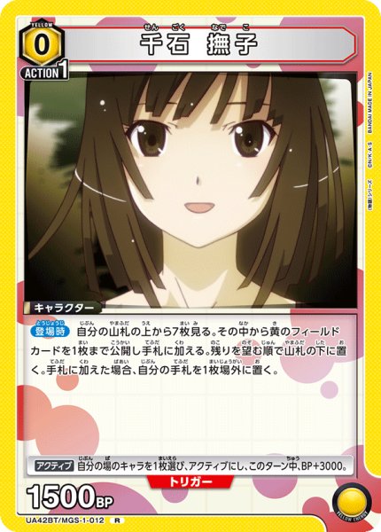 画像1: 千石 撫子　R (1)