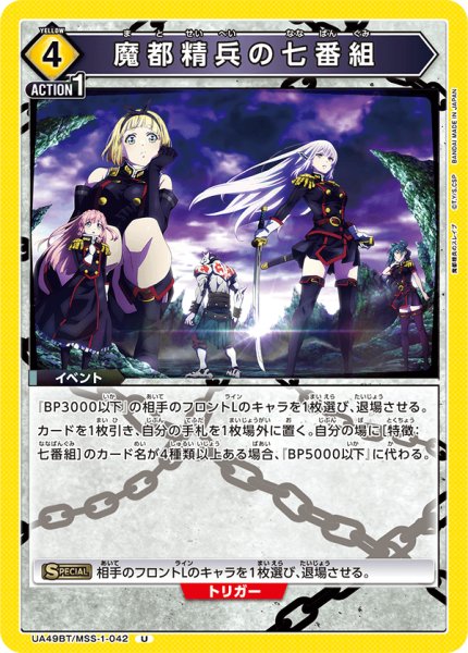 画像1: 魔都精兵の七番組　U (1)