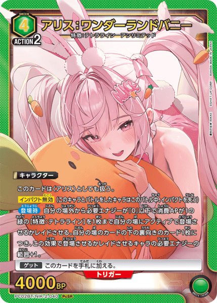 画像1: アリス：ワンダーランドバニー　PcSR (1)