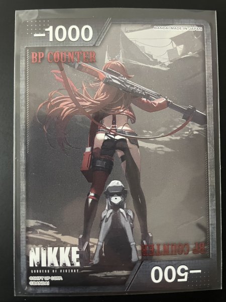 画像1: レッドフード(背面)/BPカウンターカード(勝利の女神：NIKKE) (1)