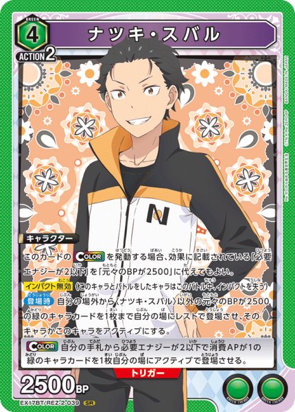 画像1: ナツキ・スバル　SR (1)