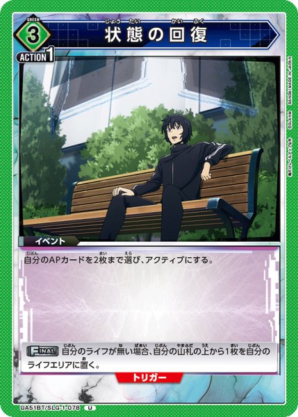 画像1: 状態の回復　U (1)