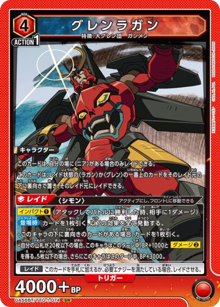画像1: グレンラガン SR　※レイド:シモン (1)